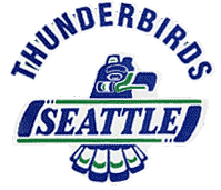 seattle thunderbirds 1985-1997 primary logo iron on transfers for clothing